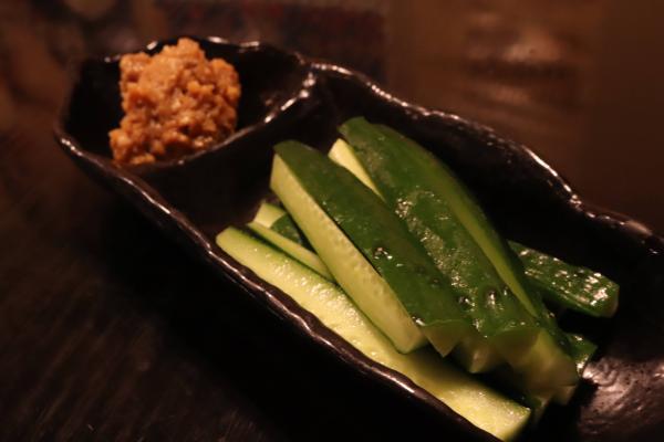 自家製!!力士味噌きゅうり
