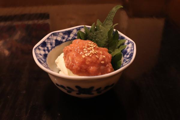 鯛わたの塩辛