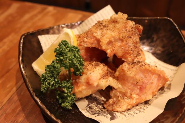 若鶏むねの山椒唐揚げ